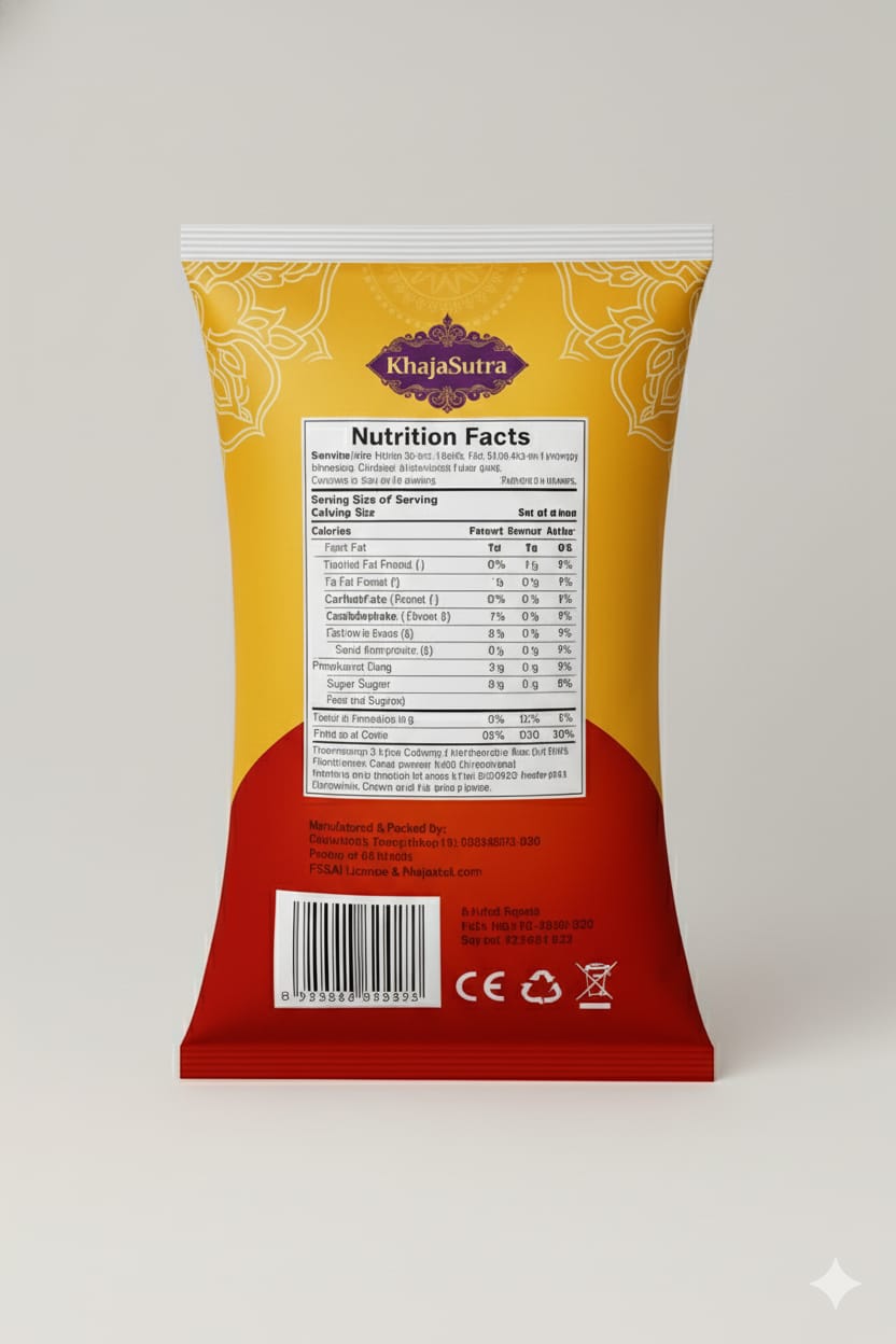 KhajaSutra Khaja – Layers of Love, Taste of Tradition | Authentic Indian Sweet (1kg)